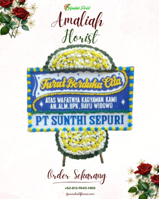 Papan Bunga Duka di Tanjung Anom